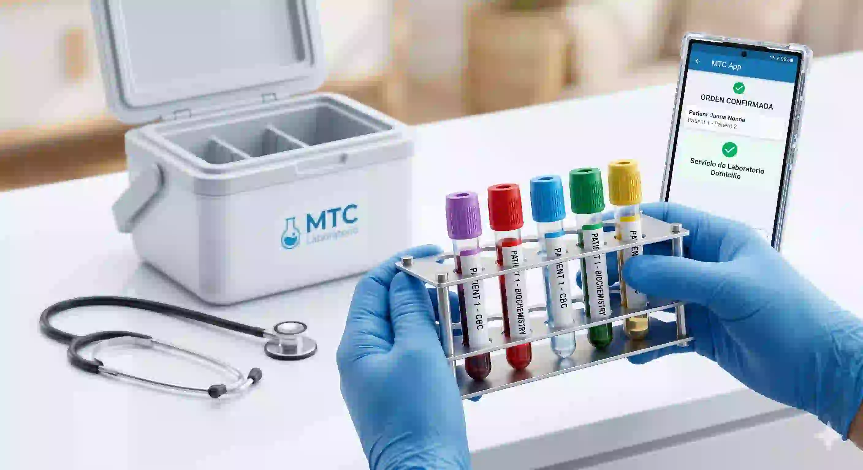 Toma de muestras a domicilio Caracas