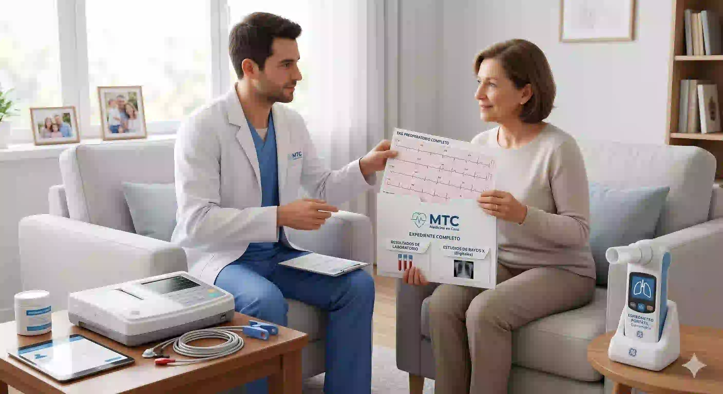 Evaluación Preoperatoria en Casa